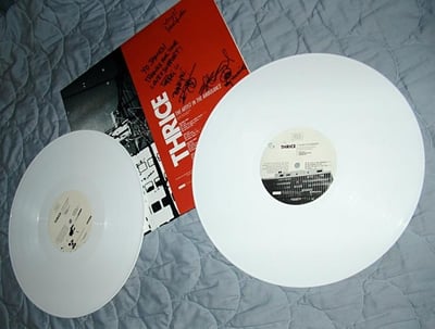 Thrice - The Artist In The Ambulance (2X12") [White w/ Autographed Sleeve]