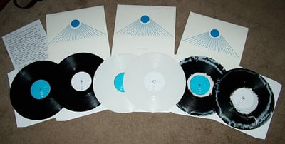 White Flight (Justin Roelofs) (2x12") [Black w/ Insert / Record Club Edition of 50]