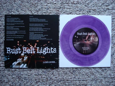 Rust Belt Lights - Long Gone (Clear Purple) /100