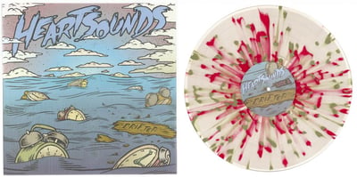 Heartsounds - Drifter /300 Clear w/ pink & green splatter