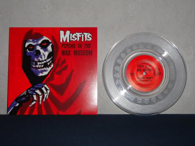 MISFITS: Psycho In The Wax Museum (clear vinyl)