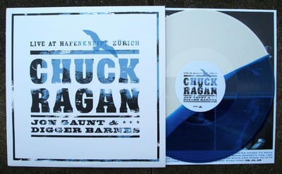 Chuck Ragan - Live at Hafenkneipe, Zürich [LP - white/clear-blue split] - Leech - LEECH092 - /500