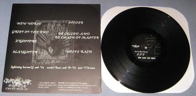 Zoe - The Last Axe Beat | Crust War, cw-24 | black