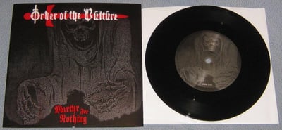 Order of the Vulture - Martyr For Nothing | Aborted Society Records, absoc-019 | black /110(500)