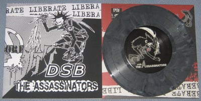 DSB / The Assassinators | Alerta Antifascista/Halo of Flies, aa-59 | grey /300(?)