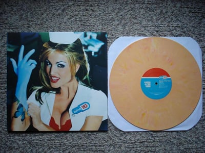 Blink 182 - Enema Of The State ("Nude" Peach Marble) Over-run copy not hand numbered /182