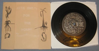 Agna Moraine's Autobiography / Rentamerica – This Is Love Split 7" | Chosen Records, Chosen-1 | black