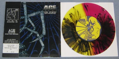 Age - The Spider Rules Your Emotions | Black Water, bw-09 | yellow/purple w/ black haze 160/200