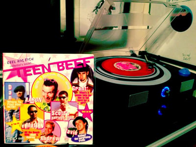 Reel Big Fish / Goldfinger - "Teen Beef" Red Vinyl (1st Press)