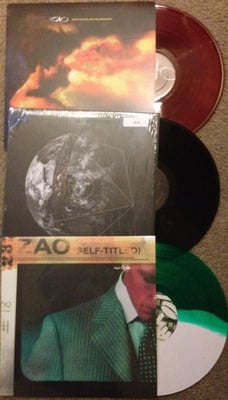 Zao - "Zao" (White/Green Vinyl) *