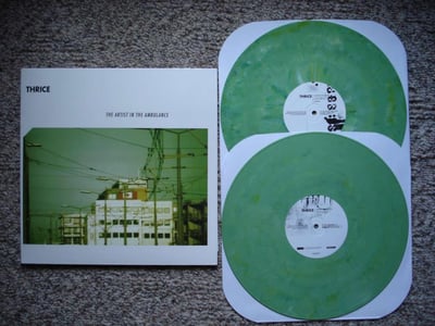 Thrice - The Artist In The Ambulance (2xLP Green Marble) Hot Topic Exclusive /1103