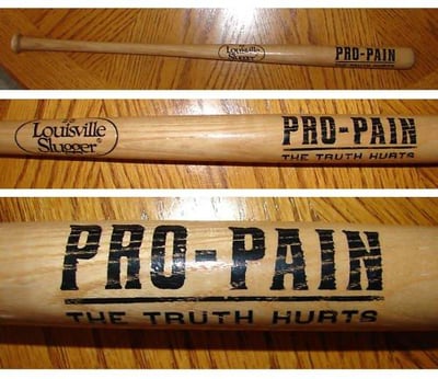 Pro-Pain - 'The Truth Hurts' promotional Louisville slugger Baseball bat
