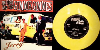 Me First and the Gimme Gimmes - "Jerry" - Yellow *