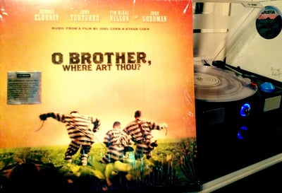 O Brother, Where Art Thou? - "Original Motion Picture Soundtrack" (2 LP Clear VInyl)