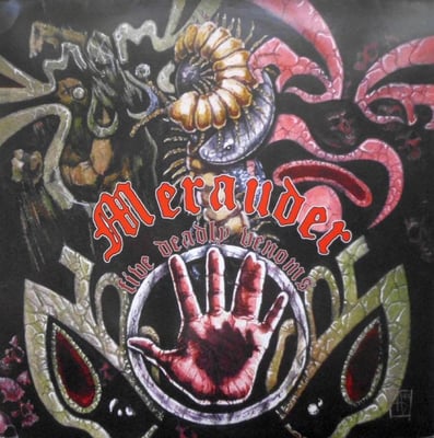 12" - Merauder - Five Deadly Venoms - Century Media - Black Green