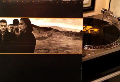 U2 - "The Joshua Tree" (Black Vinyl)