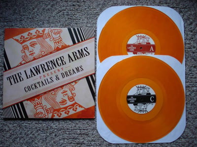 The Lawrence Arms - Cocktails And Dreams (2xLP Clear Orange) /500