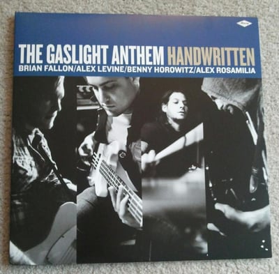 The Gaslight Anthem - Handwritten |2012| Blue