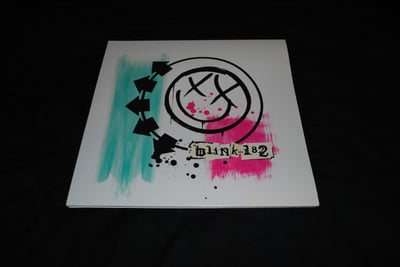 Blink-182 - Untitled | (2xLP Gatefold - Green Marble and Pink - LT 2000) [3rd on Geffen Records]