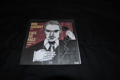Face To Face/Rise Against - Split 7" | (Clear - LT 2000) [1st on Folsom Records]