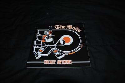 Boils, The - Hockey Anthems | (Gatefold - Orange/Black - LT ?) [1st on Six Feet Under Records]