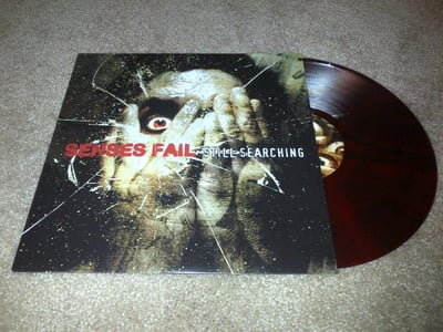 Senses Fail - Still Searching | Red w/ Black Swirl | /200 (2012) WH02