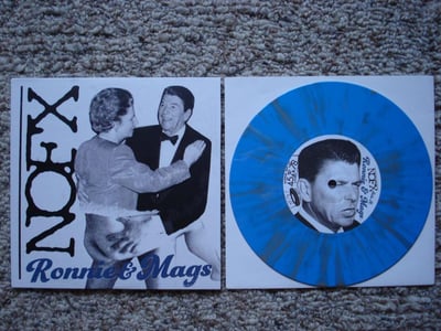NOFX - Ronnie & Mags (Blue w/ Grey Splatter) /1008