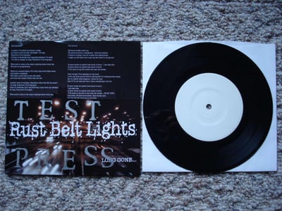 Rust Belt Lights - Long Gone Test Press (Black) State Of Mind 1/10