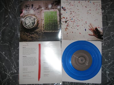 Daniel Striped Tiger / Teenage Cool Kids - Split | Clear Blue /250