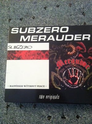 CD - Merauder - Five Deadly Venoms + Subzero's Happiness Without Peace - 2 CD boxset - 2001 - CD1:9, CD2:13 - Century Media