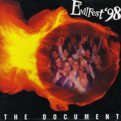 V/A CD - Evilfest'98 - Crystal - 1998 - 18 - Household Name Records (2 KICKBACK TRACKS : LIKE THE WORMS & RESURRECT)