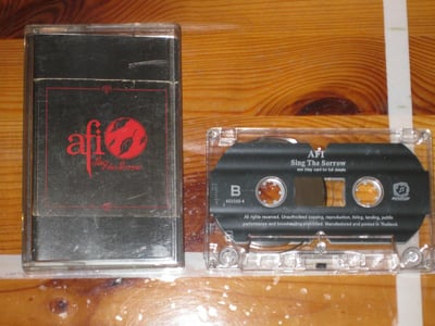AFI Sing the Sorrow 2003 DreamWorks/Universal Thai edition