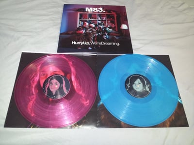 M83 - Hurry Up, We're Dreaming - 2XLP 180 Gram, Blue/Pink Translucent, Limited Tour Edition - Mute Records