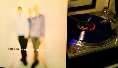 Everclear - "So Much for the Afterglow" (Blue Vinyl) *