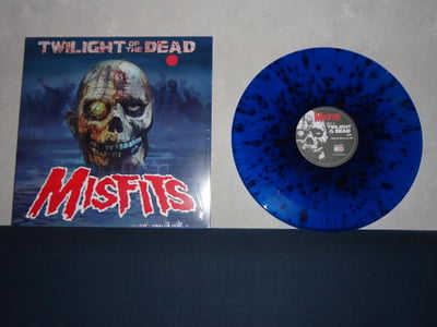 MISFITS: Twilight Of The Dead (blue vinyl with red splatter, 138 pressed)