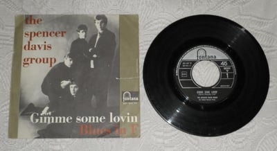 The Spencer Davis Group - Gimme Some Lovin/Blues in F (black)
