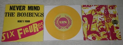 United Nations - Never Mind the Bombings Here's Your Six Figures (yellow) /1000