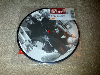 Something Corporate - iF U C Jordan | Picture Disc (UK exclusive) | 2003 | MCS 40324/980 783-5