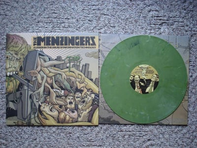 The Menzingers - A Lesson In The Abuse Of Information Technology (Army Green) SRC Exclusive /450