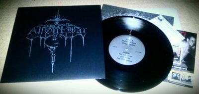 10" - All Out War - Sum Of All Fears - 2012 - 5 - Organized Crime Records - Black - Hand Numbered Limited Edition #30/225