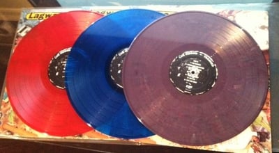 Lagwagon - 12" - Trashed (clear blue) /765