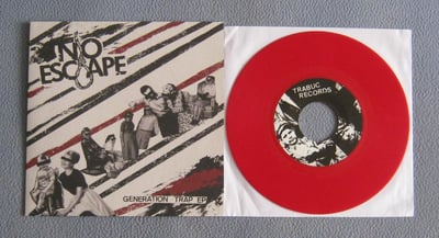 No Escape - Generation trap | Trabuc records, tr-038 | clear red