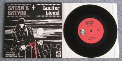 Satan's Satyrs ‎– Lucifer Lives! | Emptiness Productions, emptiness-03 | black /500