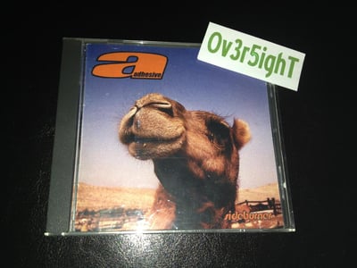 Adhesive - Sideburner (1996) Ampersand Records / 1st press
