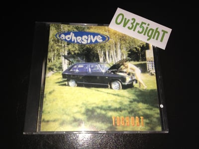 Adhesive - Yoghurt (1995) Brööl Records / White CD / 2nd press