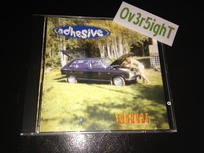 Adhesive - Yoghurt (1995) Brööl Records / Yellow CD / 1st press