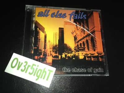 All Else Fails - The Chase Of Gain (2000) Novocaine Records