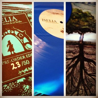 Iselia - Life From Dead Limbs - Blue - 23/50 - Dog Knights Productions