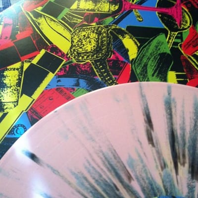 The James Cleaver Quintet - That Was Then, This Is Now - Pink w/Black+Yellow Splatter - /100
