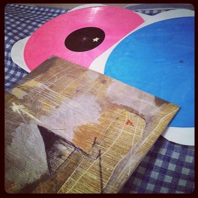 La Dispute - Somewhere At The Bottom Of The River Between Vega And Altair 2xLP - 4th Press - Pink/Blue - /500